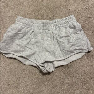 Women's Gray Garage Sweat Shorts